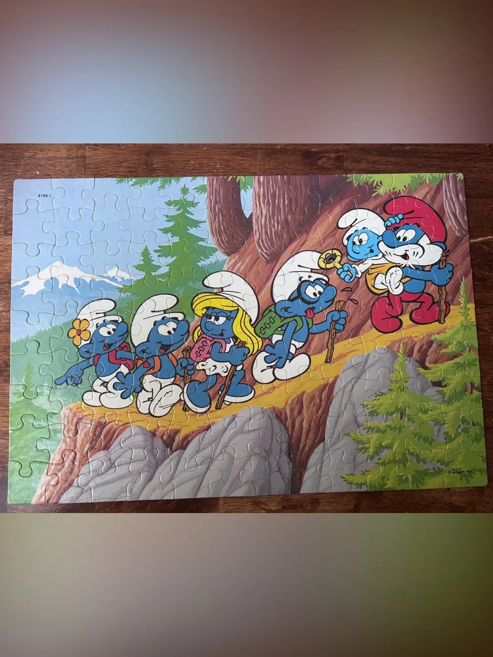 The Smurfs vintage 1983